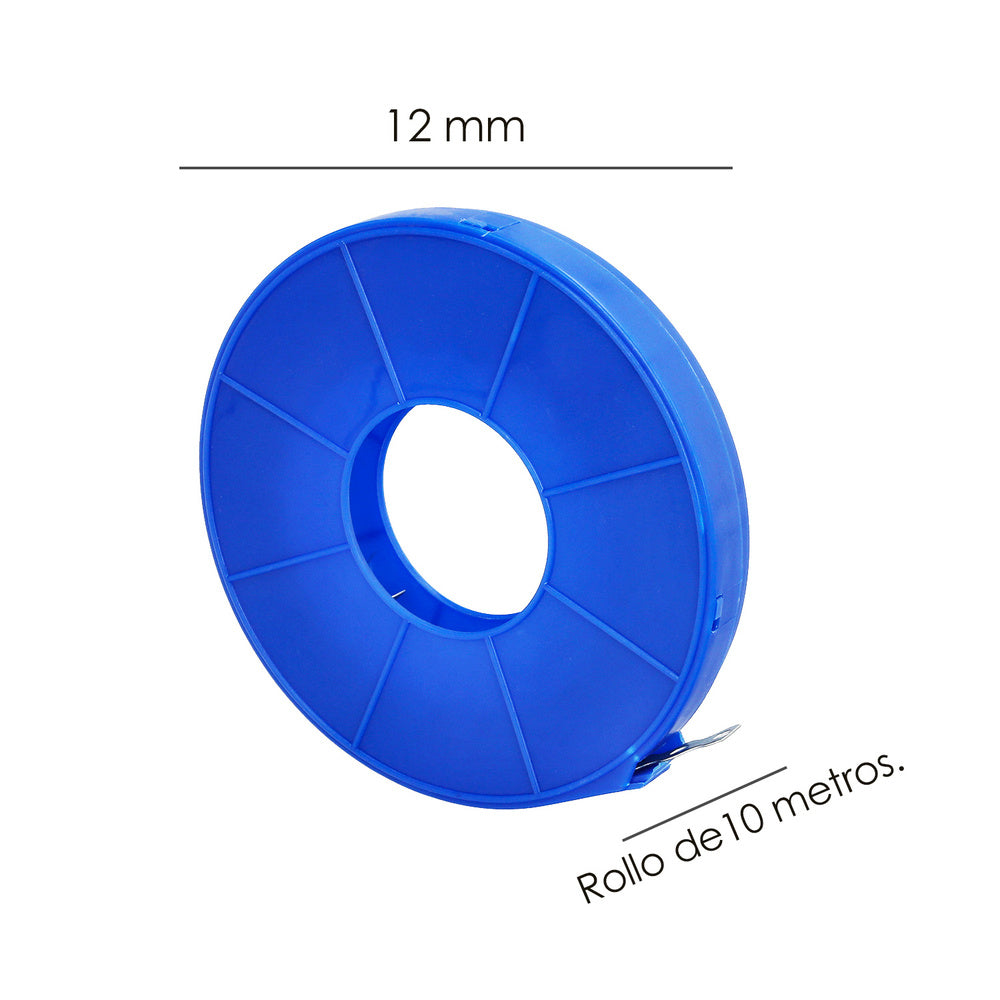 Cinta Perforada 12 mm (Rollo10 metros)