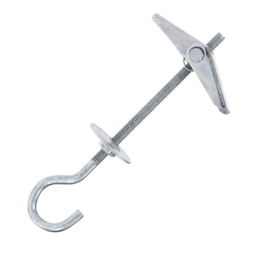 Taco Metal Vuelco Auto Gancho14-M4x95 mm. (Caja de 50 piezas)