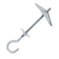 Taco Metal Vuelco Auto Gancho14-M4x95 mm. (Caja de 50 piezas)