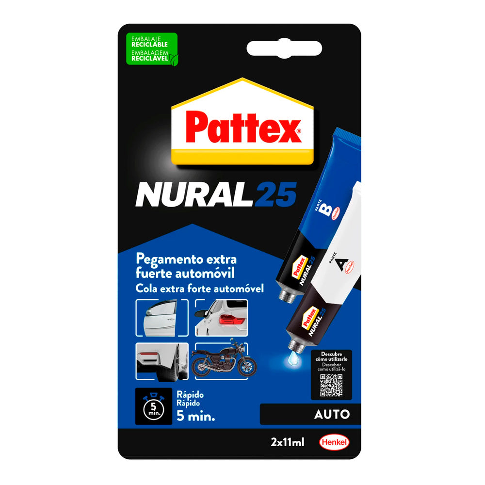 Nural 25 Transparente 22 ml (2 Tubos 11+11 ml)