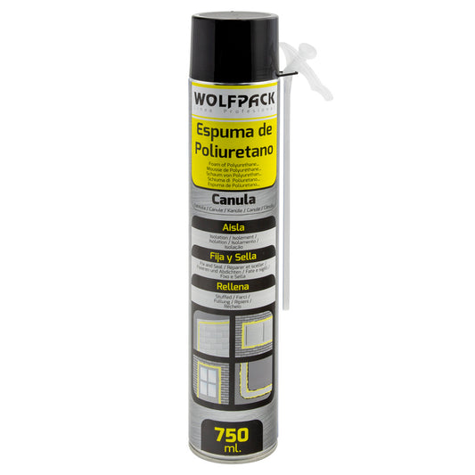 Espuma Poliuretano  750 ml. Con Canula