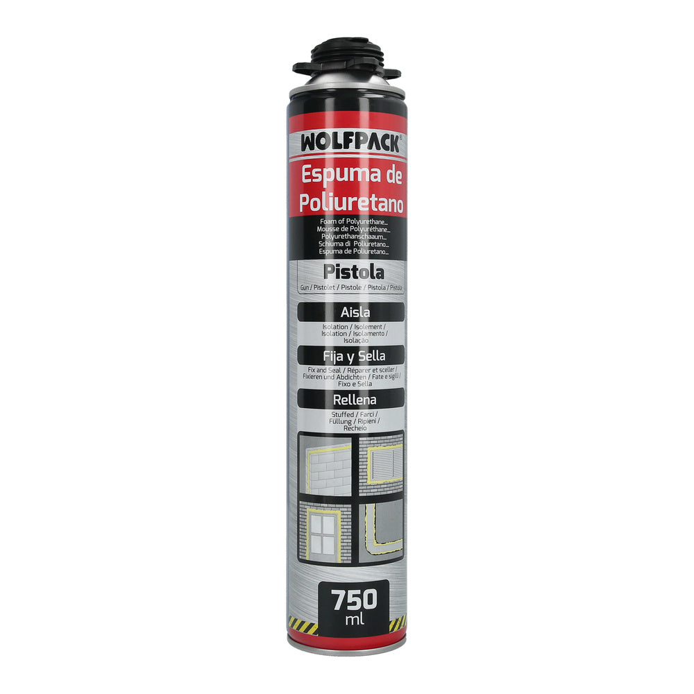 Espuma Poliuretano 750 Ml. Para Pistola Entry
