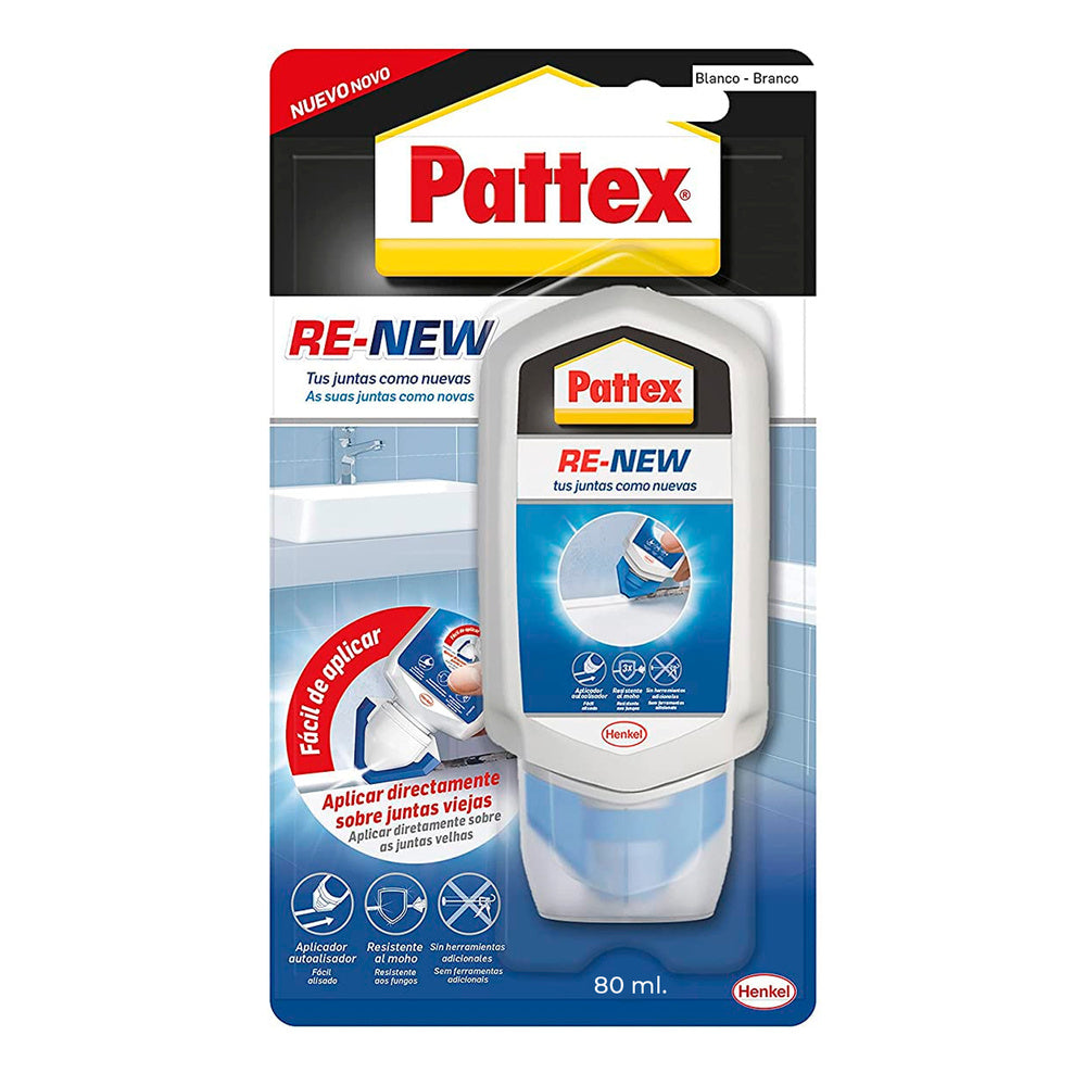 Nural Pattex Re New Juntas Baño (Bote 80 ml.)
