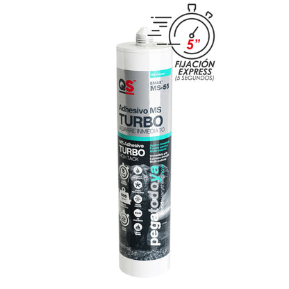 Adhesivo Emax Ms-55 Agarre Instantáneo Turbo Blanco 290 ml.