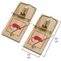 Trampas ratones madera 9.8 x 4.8 cm. (2 unidades)
