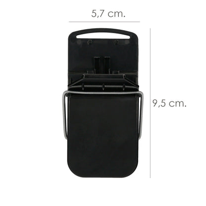 Trampa ratones plastico 9.5 x 4.7 cm. (Bolsa 2 unidades)