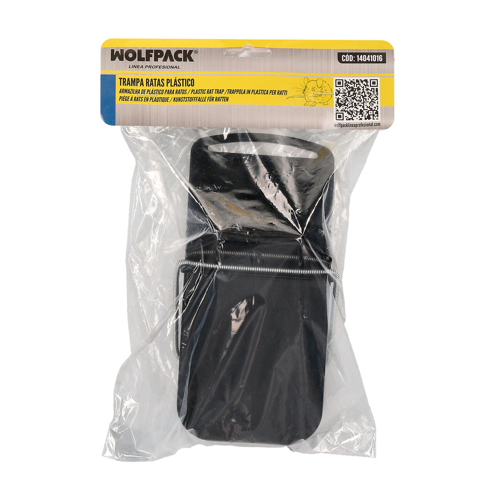Trampa Ratas / Ratones Plastico 19 x 9 cm. Ratonera, Ratera, Trampa Topos, Topera