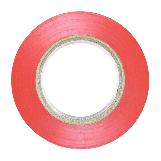 Cinta Aislante 20 m. x 19 mm. Roja Uso doméstico