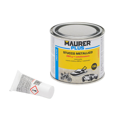 Masilla Reparadora Metales 325 Ml. Con Endurecedor. Masilla Metal, Masilla Reparacion Coches, Masilla Metalica.