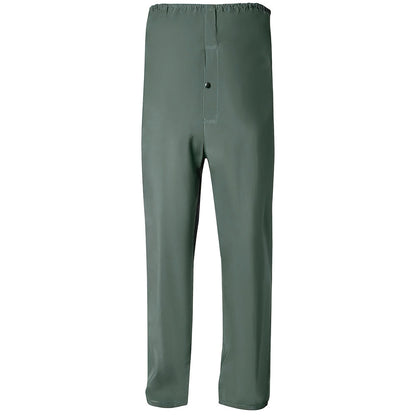Traje de Agua Impermeable Verde Pvc         Talla 8-XL