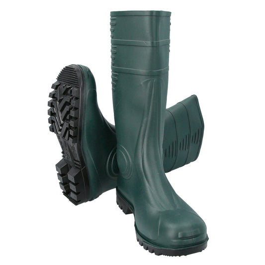 Botas Goma Altas Verdes Seguridad Nº 43 (Par)