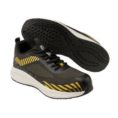 Deportiva Seguridad Maurer S1 Modelo Lusitania Antideslizante con suela y puntera antiperf Resistente a los Hidrocarburos Nº 39