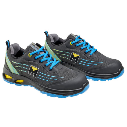 Deportiva Seg. Maurer S3L Modelo Lapis Antideslizante con suela y puntera antiperforación Resistente a los Hidrocarburos Nº 42.