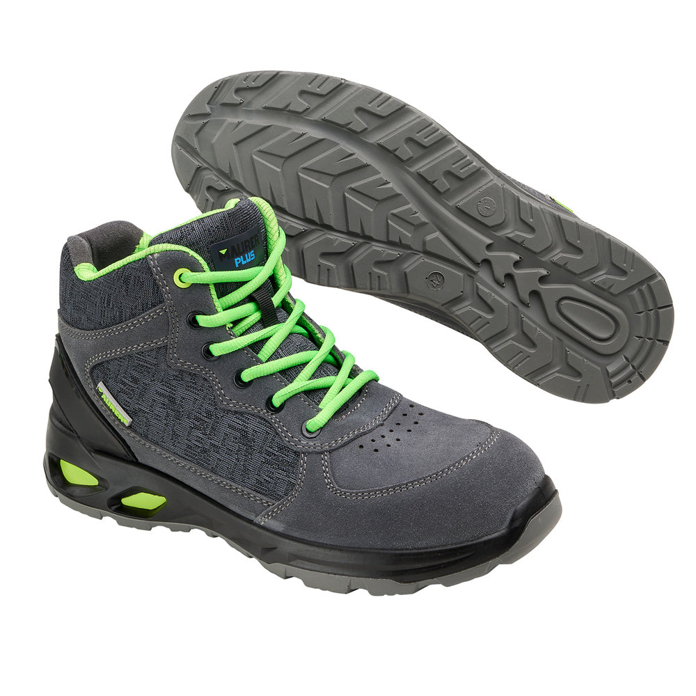 Botas Seguridad Maurer S1 Modelo Arlaz Antideslizante con suela y puntera antiperforación, Resistencia a los Hidrocarburos Nº 41