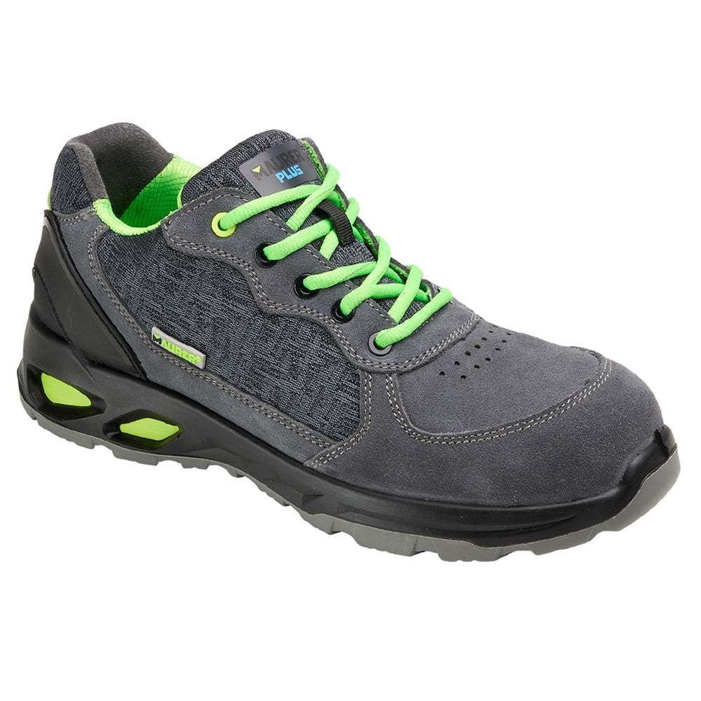 Zapatos Seguridad Maurer S1 Modelo Arlaz Antideslizante con Suela Composite y Resistencia a los Hidrocarburos. Talla 42.