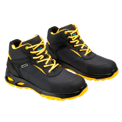 Botas Seguridad Maurer S3 Modelo Amerina Antideslizante con Suela Resistente a los Hidrocarburos. Talla 45.