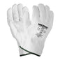 Guantes De Trabajo De Piel Flor De Vacuno, Proteccion Laboral, Riesgos Mecanicos, Guantes De Seguridad De Cuero. Talla 10" (Par)