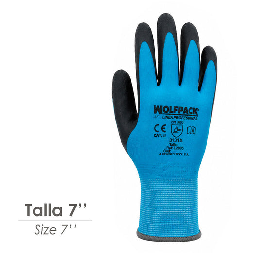 Guante Latex Foam Impermeable 7" (Par)