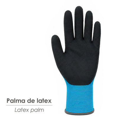 Guante Latex Foam Impermeable 9" (Par)