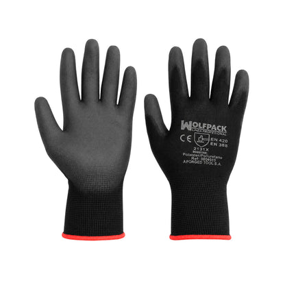 Guantes Poliuretano / Poliester Impregnado 10" (Par)