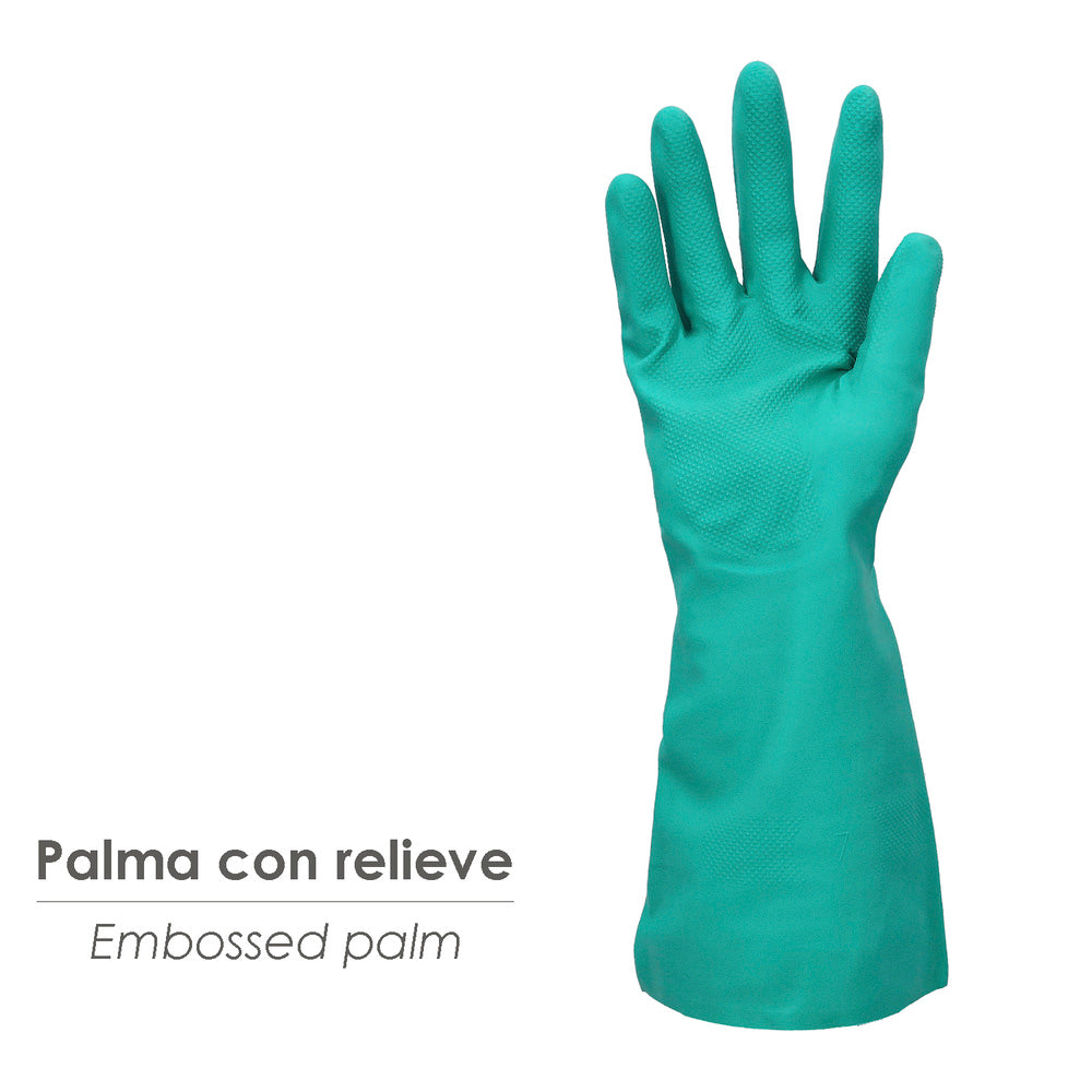 Guante Nitrilo Oil Resistant Talla S 7" (Par)