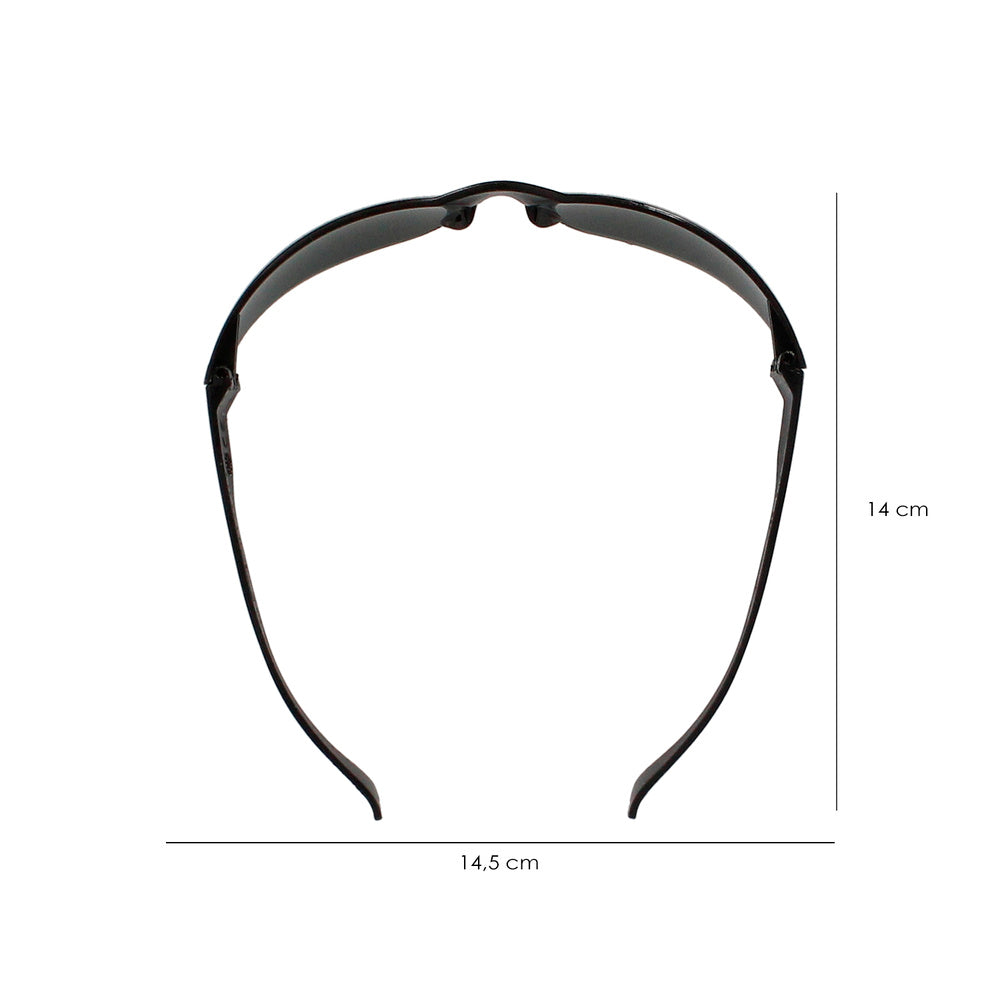 Gafas Proteccion Con Patillas Flexibles Certificación EN ISO 16321. Lente Color Gris. Gafas Protección Gafas Trabajo