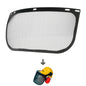 Recambio Protector Facial Para Casco Con Visera, Protector Facial De Rejilla y Protector Auditivo Maurer Modelo 99790