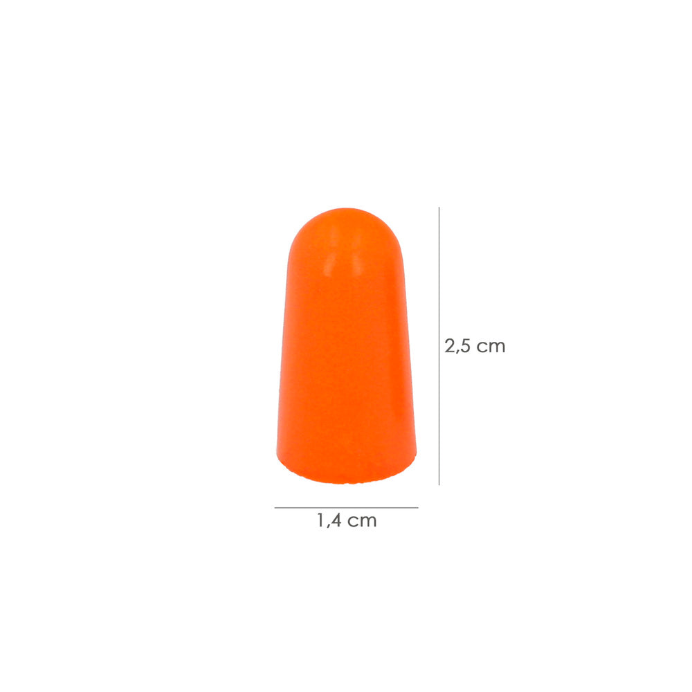 Tapón Espuma Pu Para Oídos Set 2 Tapones Snr 31 Db Trabajar, Dormir, Estudiar, Leer, Viajar, Ronquidos, Proteccion Auditiva.