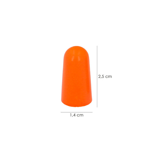 Tapón Espuma Pu Para Oídos Set 2 Tapones Snr 31 Db Trabajar, Dormir, Estudiar, Leer, Viajar, Ronquidos, Proteccion Auditiva.