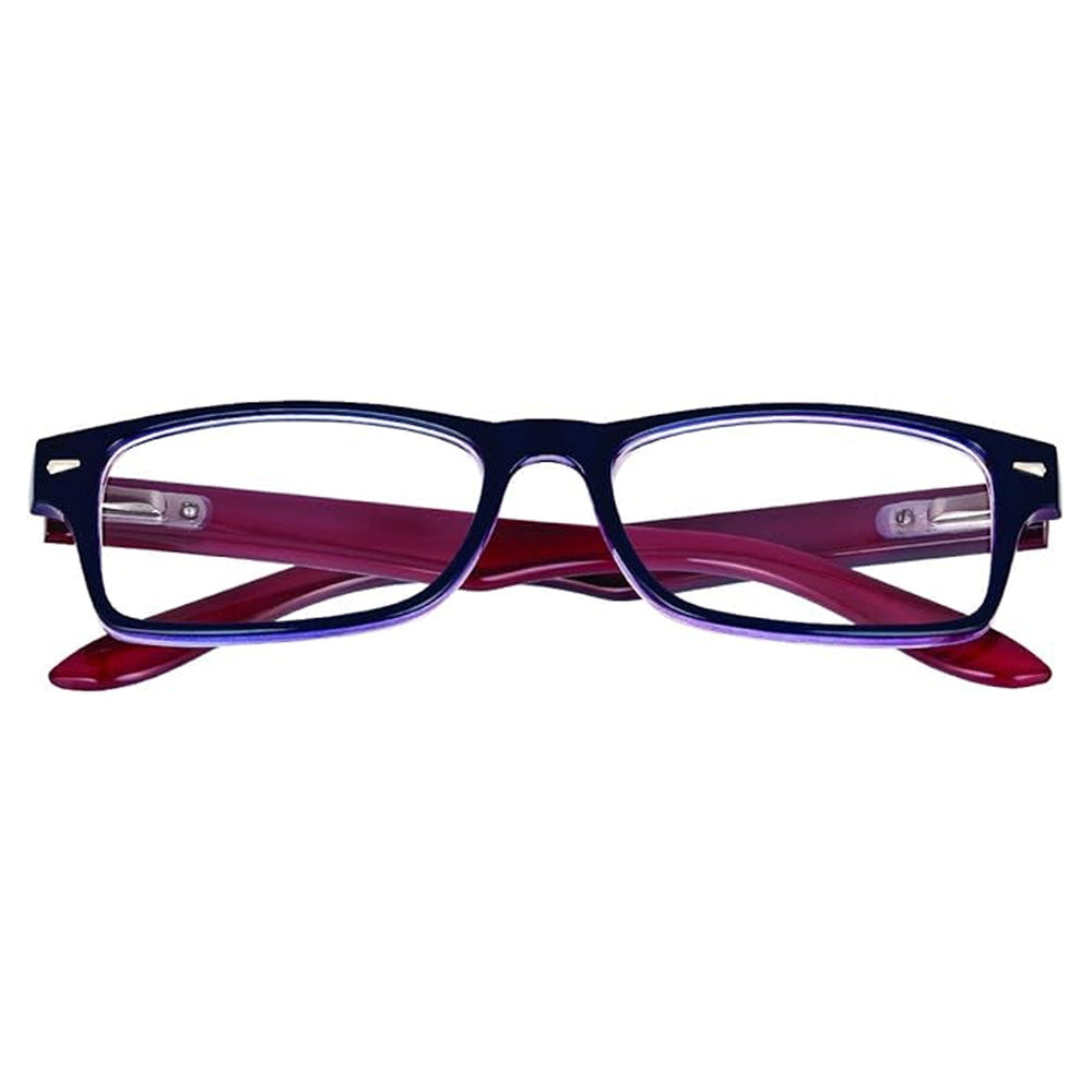 Gafas Lectura Kansas Azul Oscuro / Rojo. Aumento +3,0 Gafas De Vista, Gafas De Aumento, Gafas Visión Borrosa