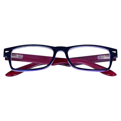 Gafas Lectura Kansas Azul Oscuro / Rojo. Aumento +3,0 Gafas De Vista, Gafas De Aumento, Gafas Visión Borrosa