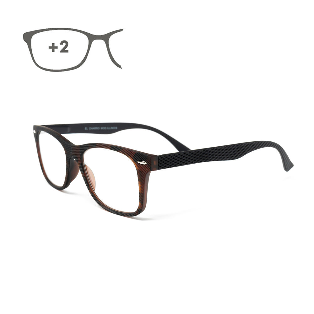 Gafas Lectura Illinois Estampado Carey Aumento +2,0 Gafas De Vista, Gafas De Aumento, Gafas Visión Borrosa