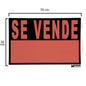 Cartel Se Vende  70x50 (Alt.) cm.