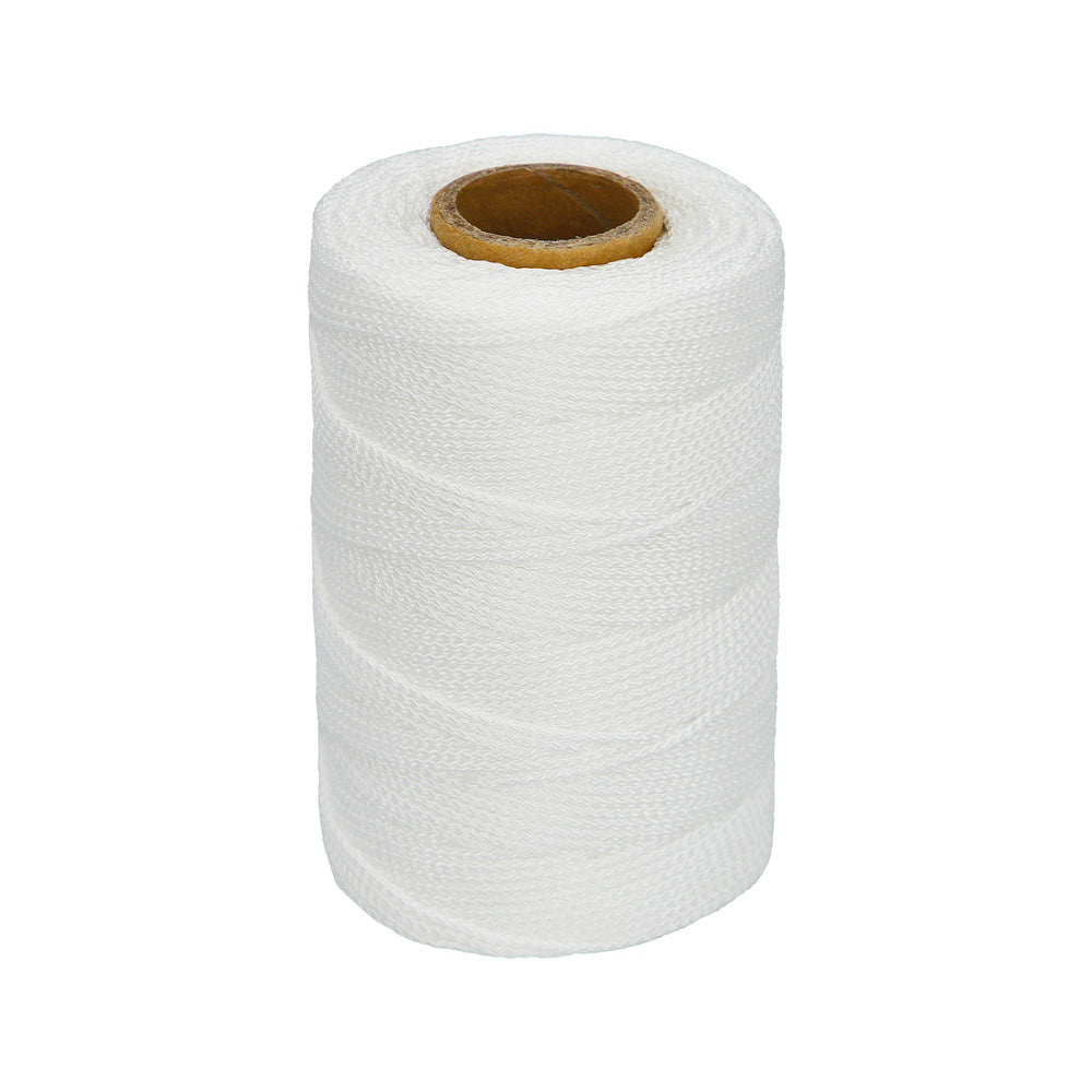 Cuerda Trencilla Polipropileno Blanco (Bobina 100 Metros)