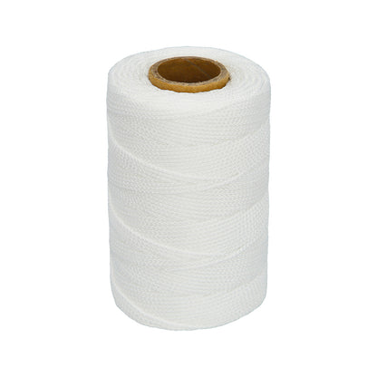Cuerda Trencilla Polipropileno Blanco (Bobina 100 Metros)
