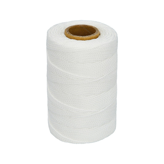 Cuerda Trencilla Polipropileno Blanco (Bobina 100 Metros)