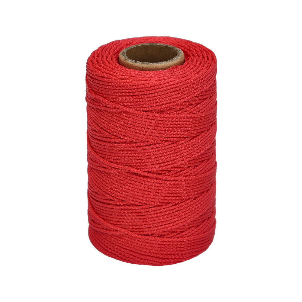 Cuerda Trencilla Polipropileno Roja (Bobina 100 Metros)