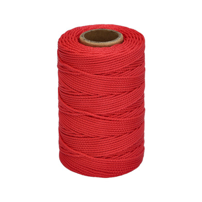 Cuerda Trencilla Polipropileno Roja (Bobina 100 Metros)