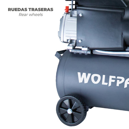 Compresor Aire 24 Litros / 8 Bares / 1,5 Kw - 2,0 HP