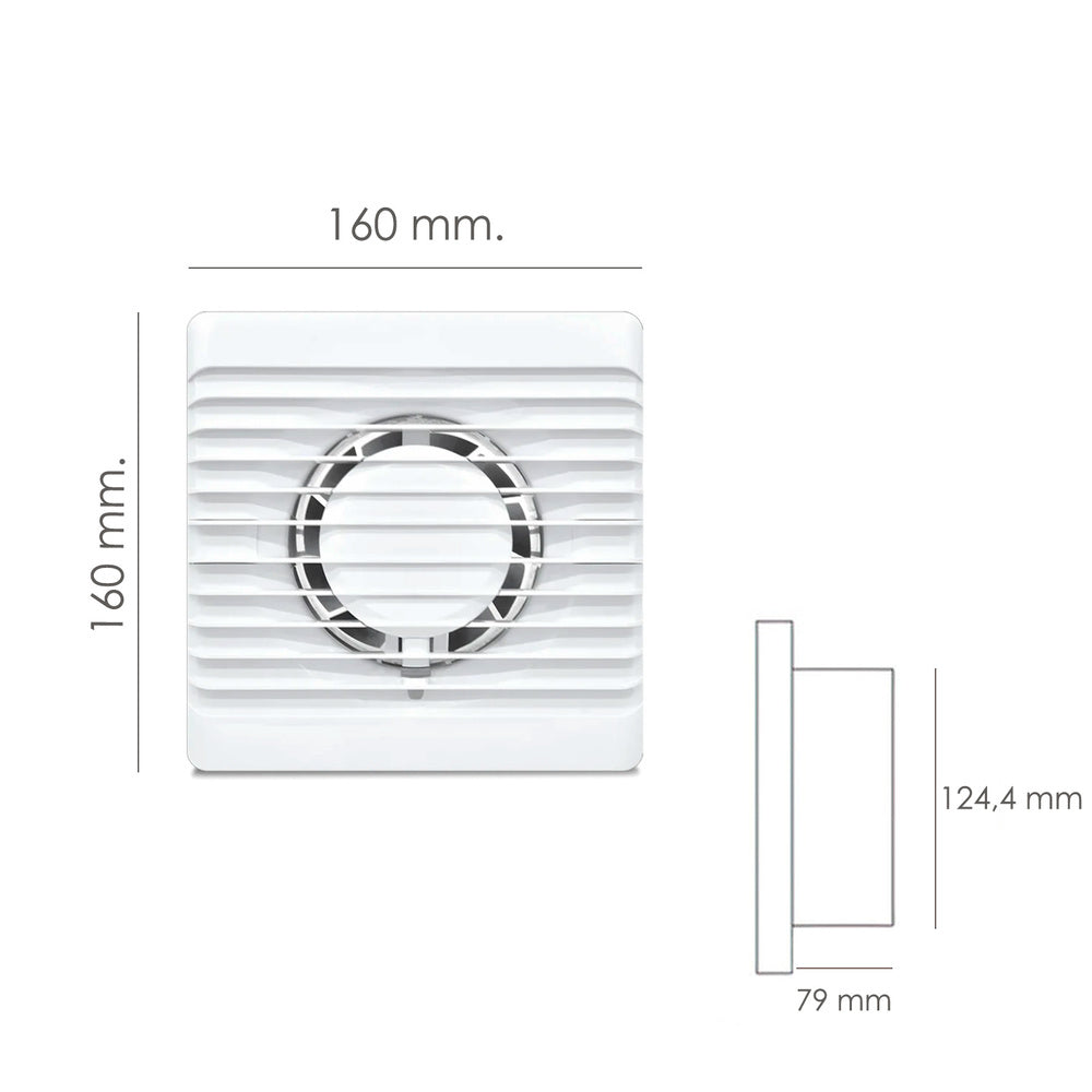 Extractor Aire Ø 125 mm. / 14 Watt.