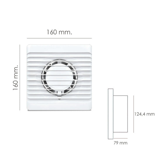 Extractor Aire Ø 125 mm. / 14 Watt.