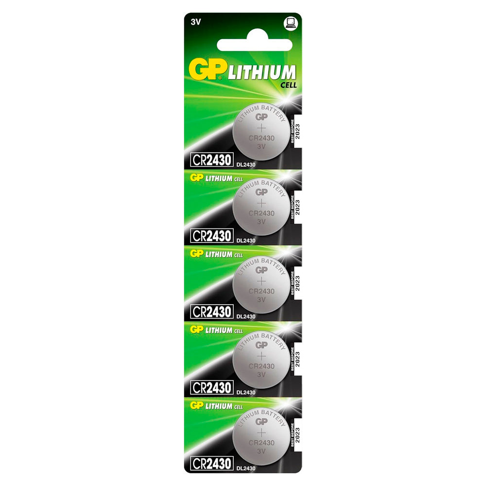 Pila Boton Litio CR2430 (Blister 5 Pilas)
