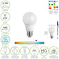 Bombilla Led Estandar Rosca E27. 4.9 Watt. Equivale A 40 Watt. 480 Lumenes. Luz Fria (6500º K.)