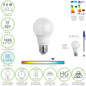 Bombilla Led Estandar Rosca E27. 9.5 Watt. Equivale A 75 Watt. 1055 Lumenes. Luz Fría (6500º K.)