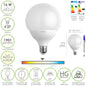 Bombilla Led Globo Rosca E27. 16 Watt. Equivale A 130 Watt. 1901 Lumenes. Luz Blanca (4000º K.)