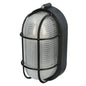 Plafon Industrial Ovalado Negro