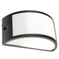 Plafon Aplique IP 1/2 Luna Abierto Negro