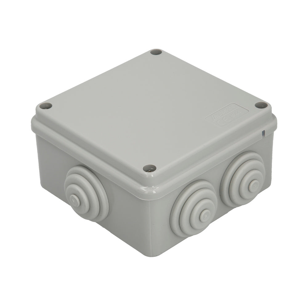 Caja Estanca Superfie Con Tornillos 100 x 100 x 50 mm.