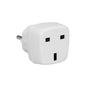 Adaptador Viaje Toma Inglesa A Schuko