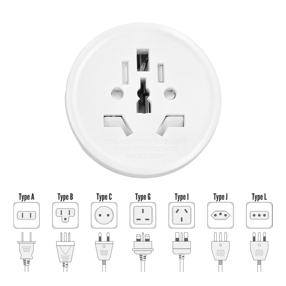 Adaptador Viaje Kit Universal